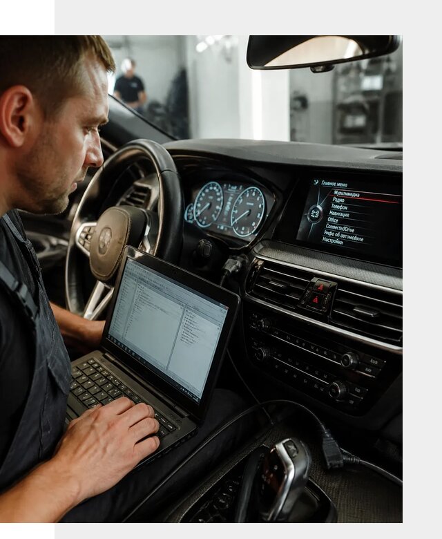 Русификация приборной панели BMW для авто в Алексине от компании