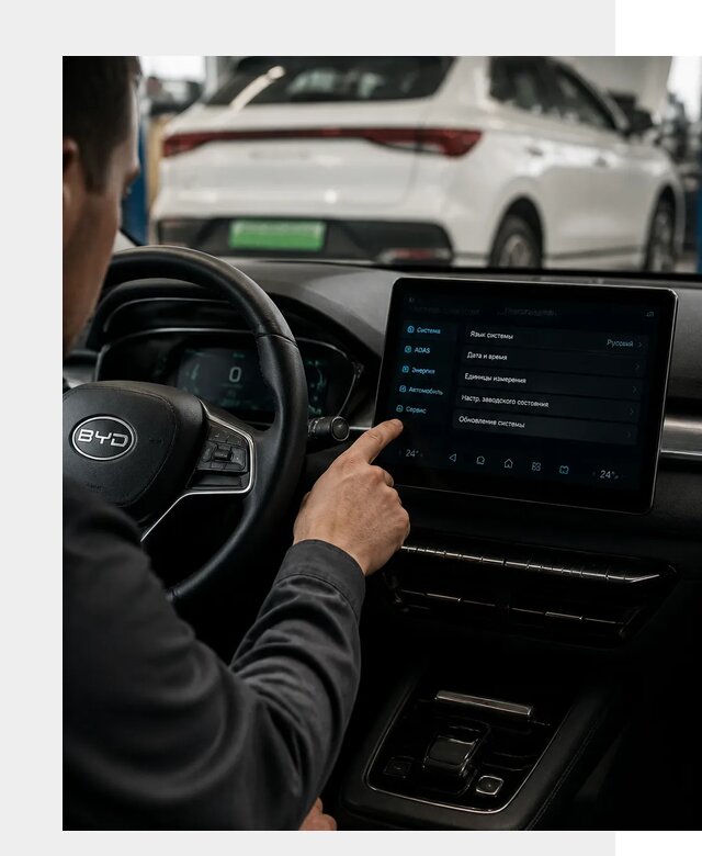 Русификация BYD E2 в Алексине от 16372 р. | ФастМобиль-Лкс под ключ