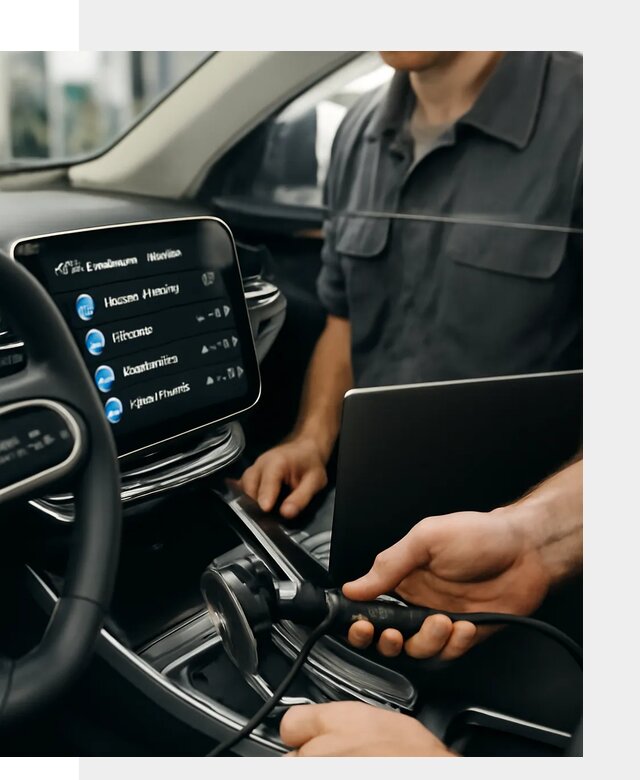 Установка приложений Geely для мультимедиа автомобиля в Алексине