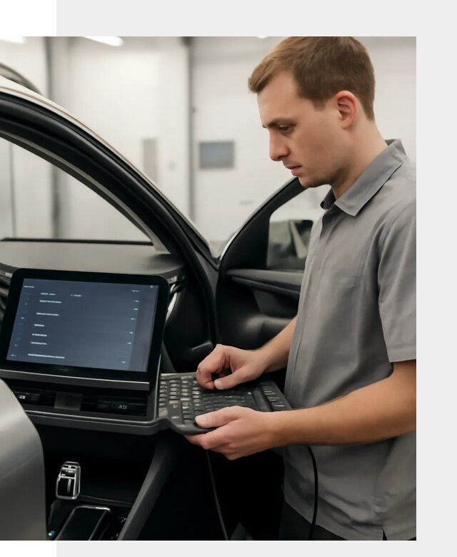 Русификация мультимедиа автомобилей Lynk Co в Алексине