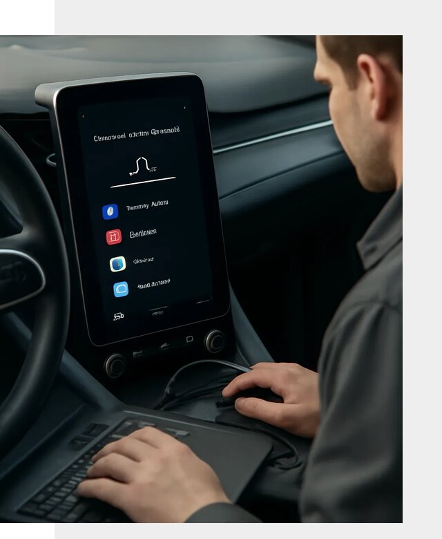 Установка приложений Lynk Co на автомобиль в Алексине