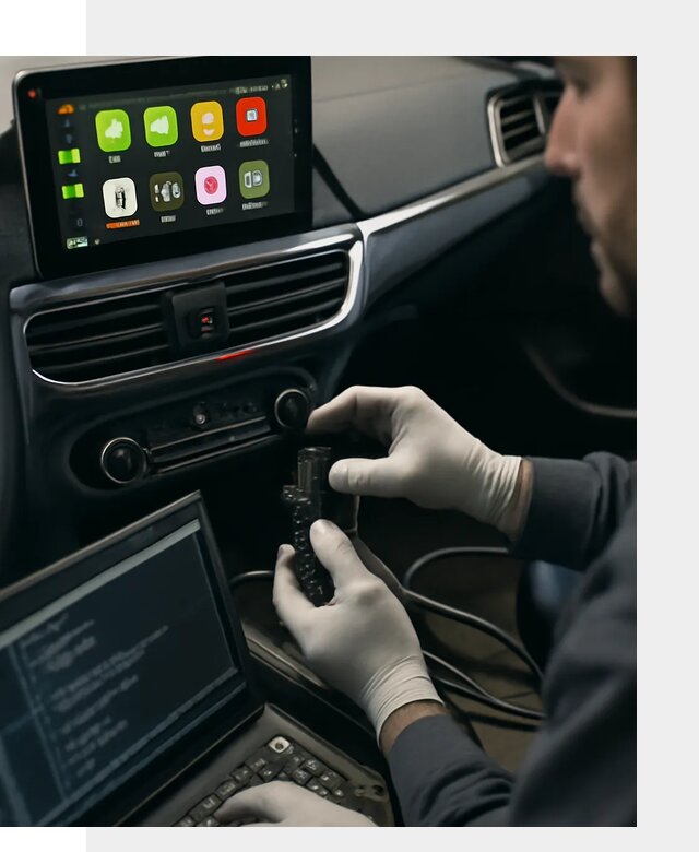 Активация Apple CarPlay в Алексине для штатной мультимедиа